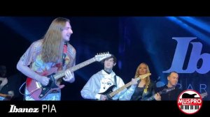 NAMM 2020: Polyphia Tim Henson Scott LePage "Zappa Guitar Jam" at the Steve Vai Ibanez PIA Concert