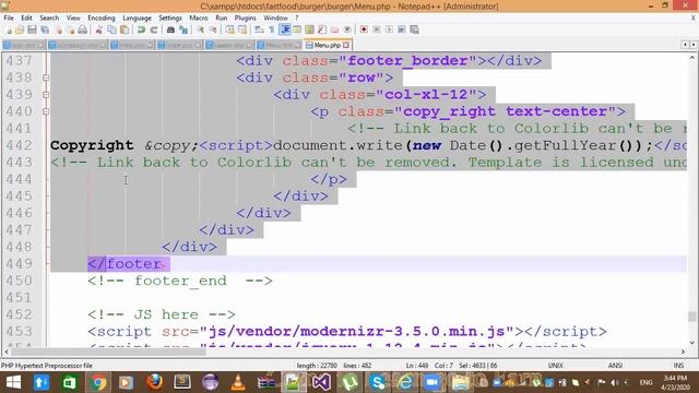 How To Convert HTML Template To PHP In (URDU / HINDI) | Part -2 | PHP MySQLi Tutorial for Beginners