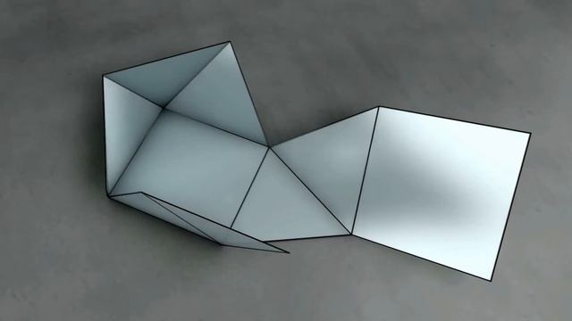 Solid Shapes And Their Nets - Square Antiprism / Чотирикутна антипризма / Четырехугольная антипризм смотреть онлайн