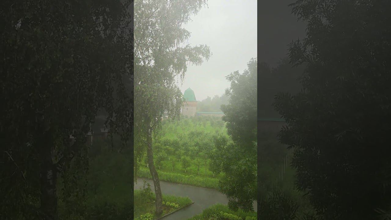 Ливень.Монастырь.23.06.2024