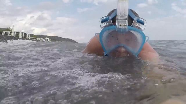 Полнолицевая маска для плаванья Опыт использования Отзыв смотреть онлайн