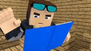 БАЛДИ В MINECRAFT ВСЕ СЕРИИ BALDI АНИМАЦИЯ БЕЗ РЕКЛАМЫ