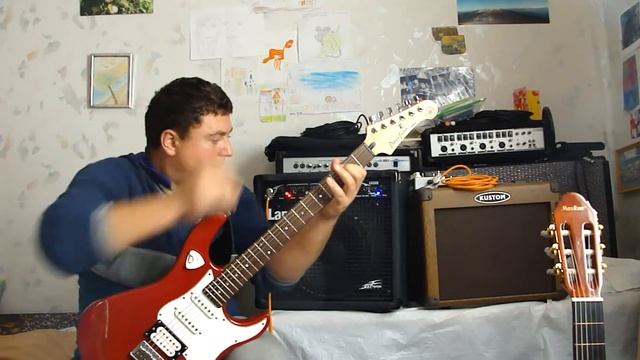 Комбик для металла Laney LX35R Extreme Обзор комбика. Электрогитара Yamaha Pac112V