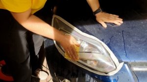 СВЕТ ФАР FORD FOCUS 3.ПОЛИРОВКА ФАР 3M