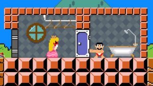 King Rabbit: Mario's Weird Mushroom Bloopers | Funny Mario Animation