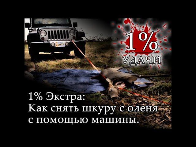 1% Экстра: Как быстро снять шкуру с оленя с помощью машины смотреть онлайн