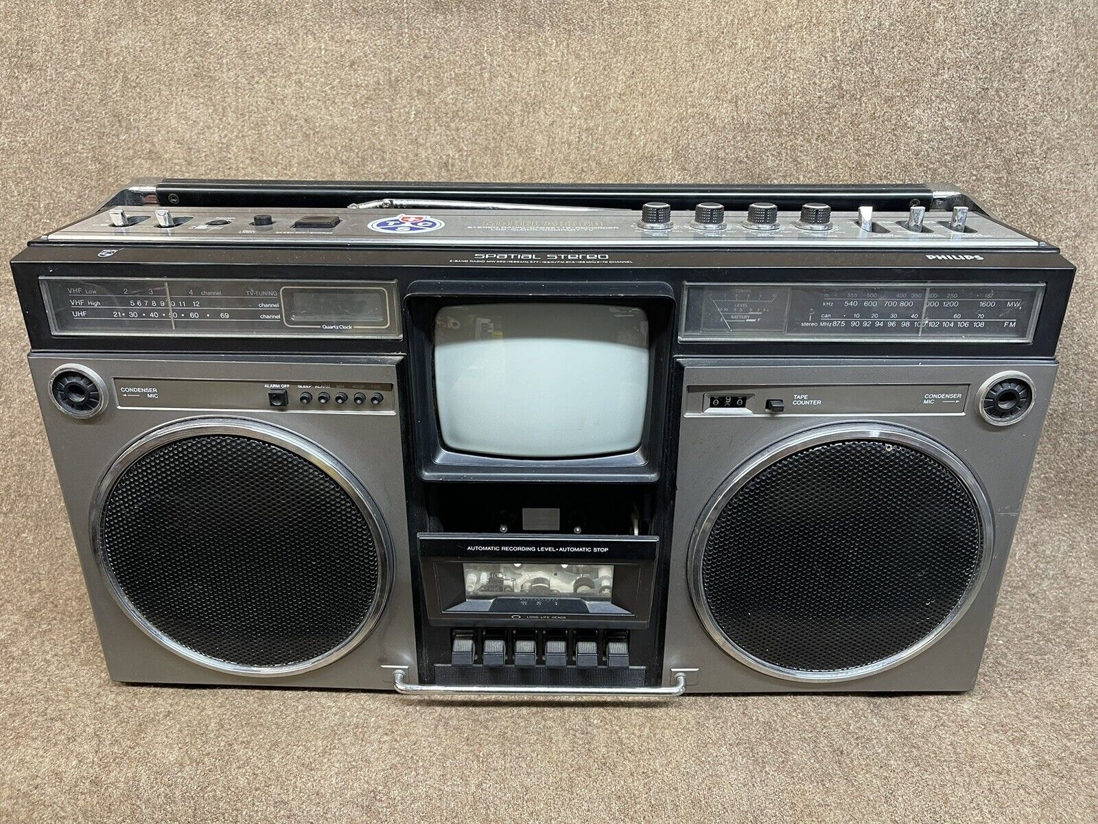 Philips ART 60 Пространственная стереосистема Винтажный бумбокс -АВСТРИЯ-1979-год