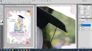 Tutorial Cara Edit Foto Wisuda Cepat dan Mudah di #photoshop dan #coreldraw - Free template #psd cd