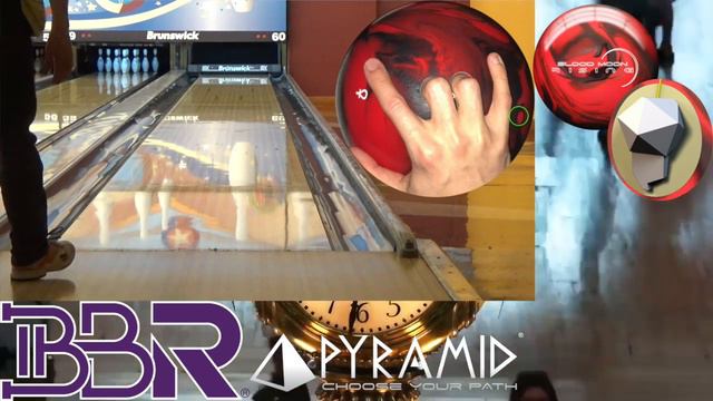 Pyramid Blood Moon Rising Bowling Ball Reaction Video by Nick Pollak: Brooklyn Ball Reviews смотреть онлайн