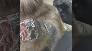 Коррекция мелирования на пудре от Estel Couture