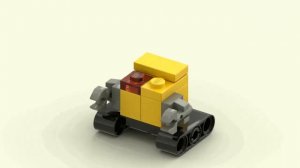 Сборка Валли из Lego.