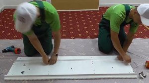 Гостиная ВИНТАЖ.  Как собрать навесной шкаф