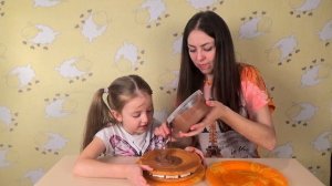 DIY - ГИГАНТСКИЙ ЧОКО ПАЙ. КАК СДЕЛАТЬ CHOCO PIE ДОМА | GIANT CHOCO PIE