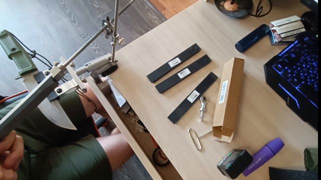 Как точить ножи. Точилка для ножей ручная. Ножеточка. Алмазные бруски. смотреть онлайн