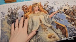 ?РЕСТАРТ? "Богиня Макошь" от Химеры 62,4%‼️#вышивка#многоцветка#рукоделие#хобби