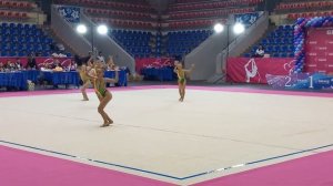 Групповое выступление по художественной гимнастике. Художественная гимнастика Краснодар