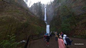 Day 4 - 2021. Multnomah Falls Oregon. West Coast Tour. 2021-2022