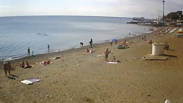 Вебкамера "Центральный пляж". Запись 24.09.2016 10:00:16 смотреть онлайн