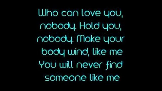 Mohombi :  Bumpy Ride (Lyrics)