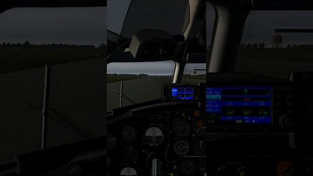 Закат с высоты полета Ан 24. X-Plane 11