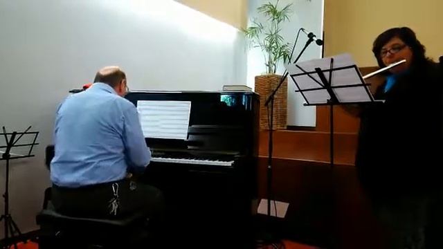 Preghiera -composta da S.Legni(al piano),al flauto traverso Marcia Calà.Forlì settembre 2019 смотреть онлайн