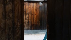 Перед тем как красить дом -  снимаем старую краску Керхером.