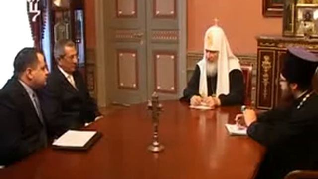 14 апреля Состоялась встреча Предстоятеля Русской Православной Церкви с послом Иордании в Российско смотреть онлайн