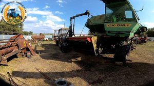 Переделка жатки ПСП 1.5 под УПС(УПП) на комбайн НИВА СК-5-М1. Ремонт наклонной камеры НИВА СК-5-М1