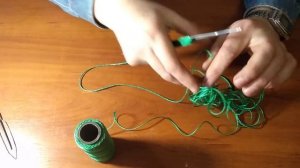 КАК РАСПУТАТЬ: ПРЯЖУ, НИТЬ, ЛЕСКУ