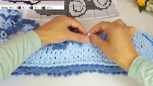 Alize Puffy More pled to'qish/Плед из Ализе Пуффи Море/How to knit blanket in Alize Puffy More