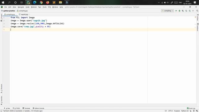 Make Image Compressor using Python | Without Compromising Quality | Python Project | Learn Overflow