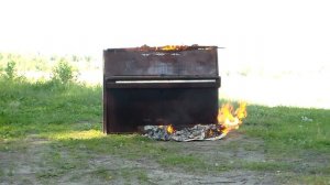 Как горит пианино. Часть 1.