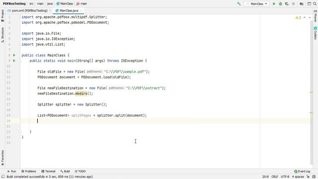 Pdfbox split pdf, java extract pages from pdf, смотреть онлайн