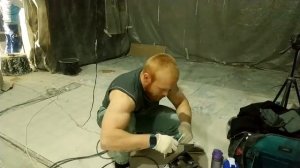 штроборез makita SG-1251J в деле