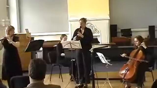 Quantz trio sonata in C major (part 2) смотреть онлайн