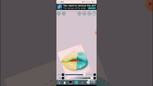 как сделать губы в idisPaint X