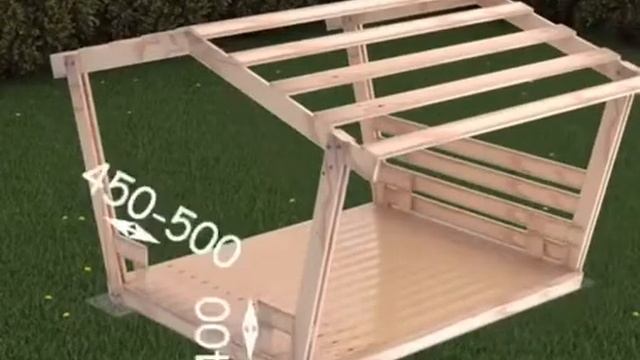 Простая схема дачной беседки смотреть онлайн