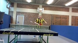 Тренировка 47.П. пл. из А 1-7 в 3-5, флик св., нак.  из А в 7-5. нак. в 7-й и 9-й . 2015.06.21