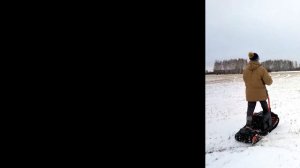 Мы валим боком на медведе :)