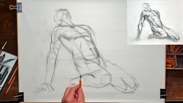 Problem Solving Tricky Angles in Figure Drawing смотреть онлайн