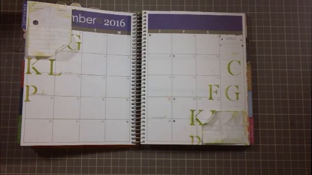 September Erin Condren life planner Plan with me Monthly spread vertical layout смотреть онлайн