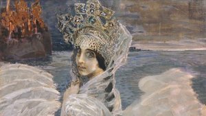 Сочинение по картине «Царевна-лебедь» М. Врубеля