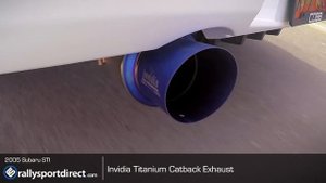 Invidia Titanium Catback Exhaust - 2006 Subaru WRX STI (Exhaust Video)