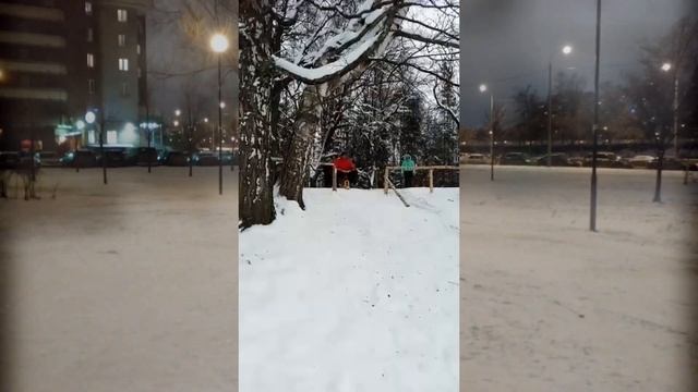 Велолыж! Как из старого велосипеда сделать сани для зимних горок / DIY SKIBIKE! смотреть онлайн