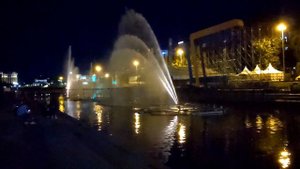 Цвето Музыкальный "поющий" фонтан на Плотинке. Главная сцена города Екатеринбург. 26.07.2023