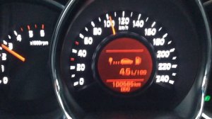 Динамика разгона Kia Ceed SW 1.6 crdi 80 - 150 км/ч