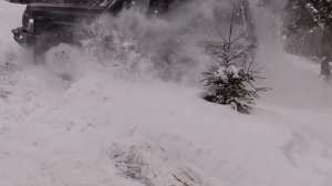 Nissan Patrol GR Y60 M57 vs Patrol Y61 2.8 vs Patrol Y61 4.2 TD on Snow
