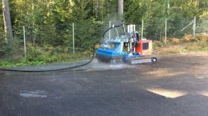 Разрушение бетона водой