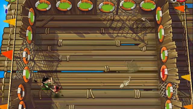Кузя Троллебол игра за Кузю (лёгкий уровень) Прохождение