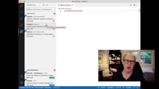 Setting Up VS Code for Data Science in Python смотреть онлайн